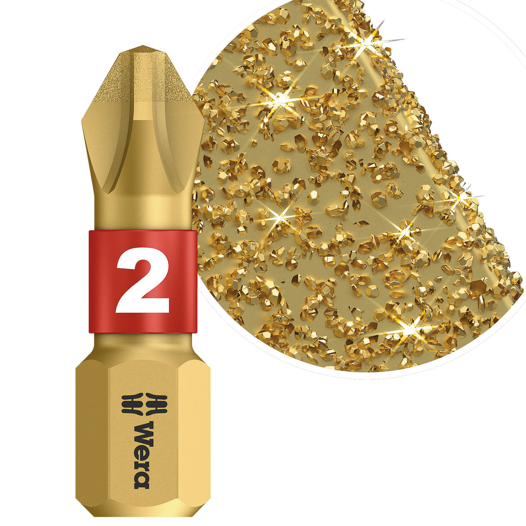 Wera 851/1 BDC SB bits, PH 2 x 25 mm