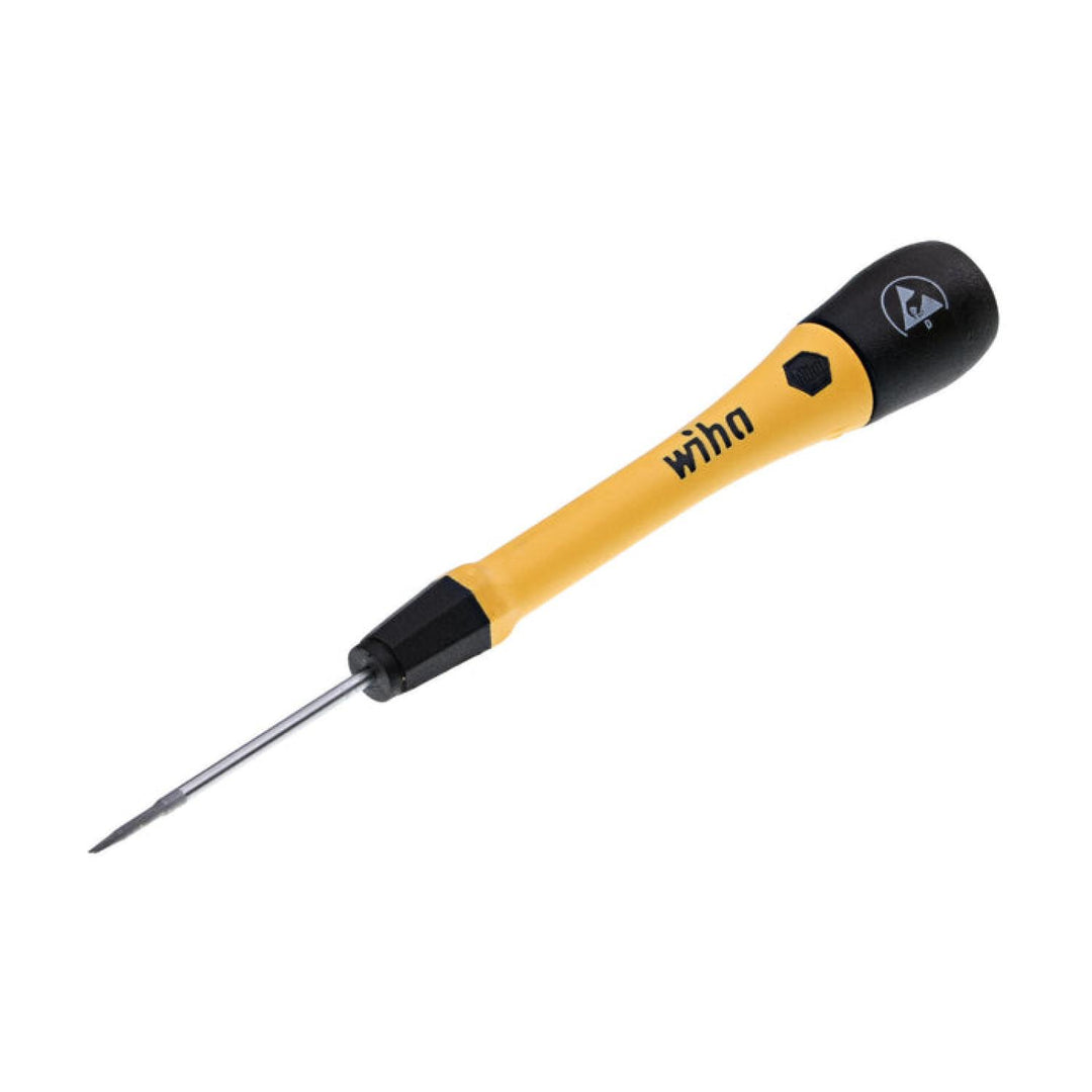 Wiha Tools 27273 ESD PicoFinish Precision Slotted Screwdriver - 1.5mm x 40mm