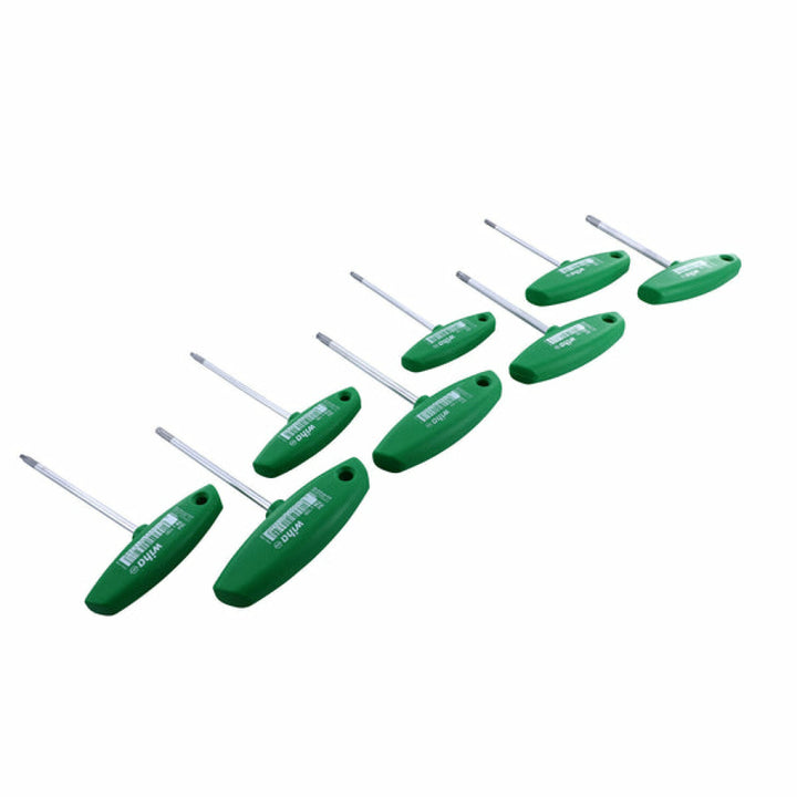 Wiha Tools 36494 8 Piece TORX T-handle Metal Stand Set