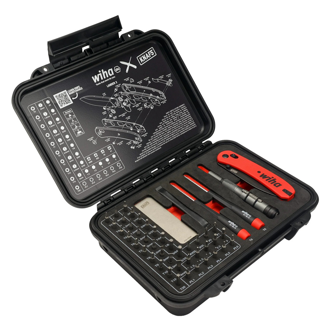 Wiha Tools 91850 X Knafs EDC Maintenance Kit, 51 Pc.