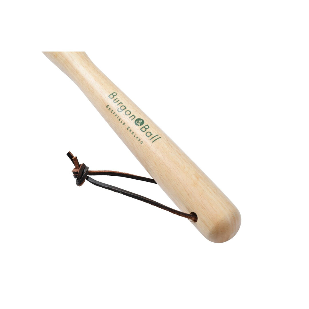 Corona GTH/SSRMHRHS Mid-Handled Stainless Steel Shrub Rake, Wood Grip, RHS Endorsed