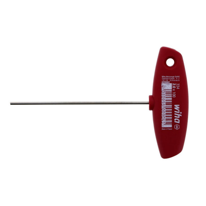 Wiha Tools 33401 Hex T-Handle 2.0 x 100mm