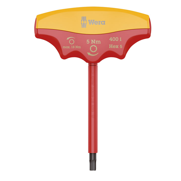 Wera 400 i VDE Hex Insulated torque-indicator, 5 x 5.0 Nm