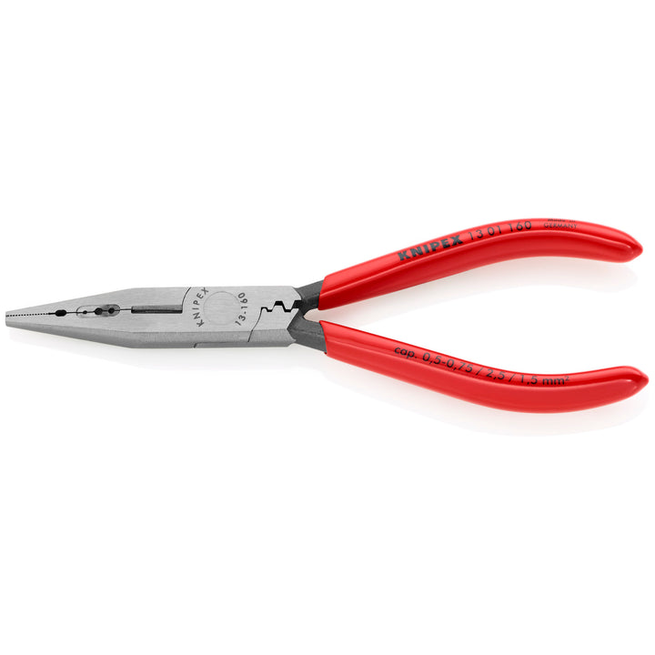 Knipex 13 01 160 SB 6 1/4" 4-in-1 Electricians' Pliers-Metric Wire