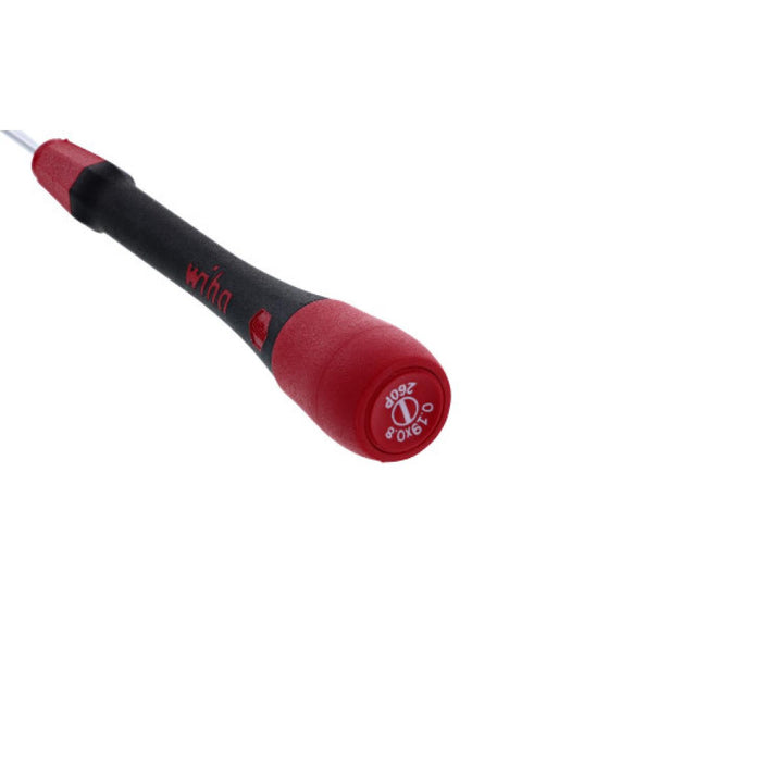 Wiha Tools 26050 PicoFinish Precision Slotted Screwdriver 0.8 x 40mm