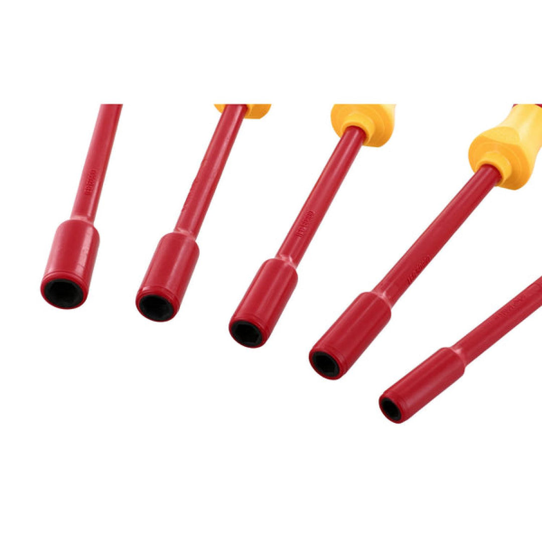 Wiha Tools 32291 Insulated Metric Nut Driver Set, 5 Pc.