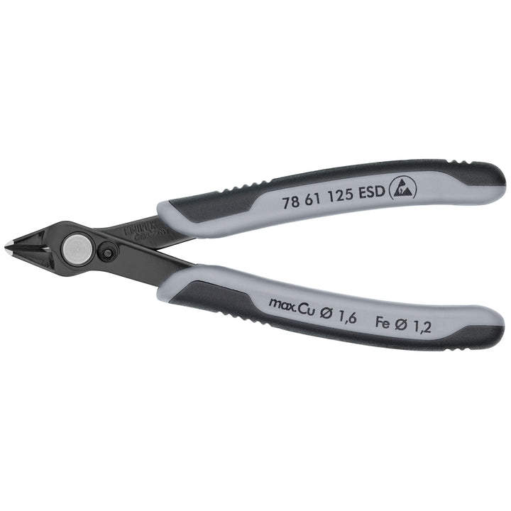 Knipex 78 61 125 ESD 5" Electronics Super Knips®-ESD Handles