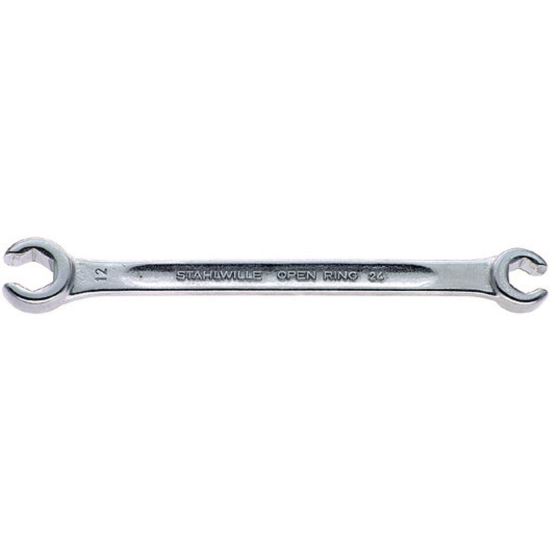 Stahlwille 41081012 24 Double ended open ring Spanner, 10 x 12 mm