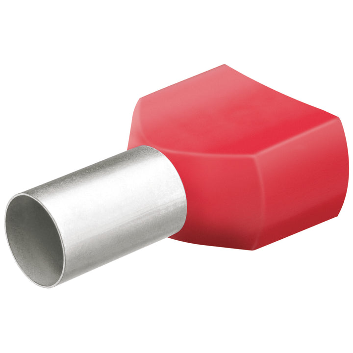 Knipex 97 99 372 18 AWG (1.0 mm²) Twin Wire End Ferrule With Collar