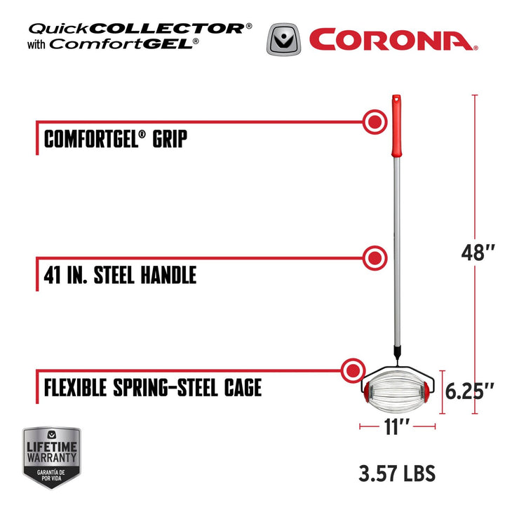 Corona LG 3694 QuickCOLLECTOR with ComfortGEL Grip