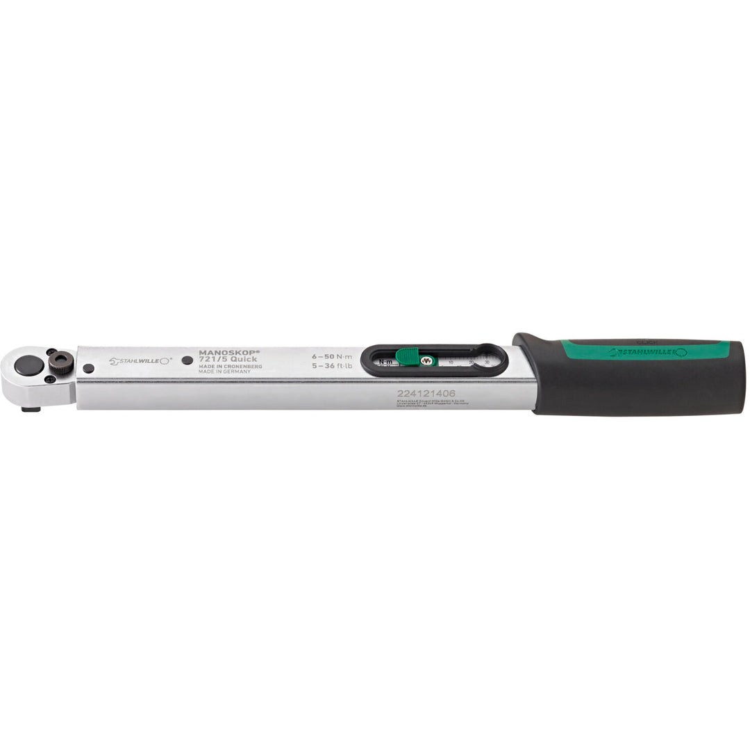 Stahlwille 50204005 721 Quick Standard MANOSKOP 3/8" torque wrench