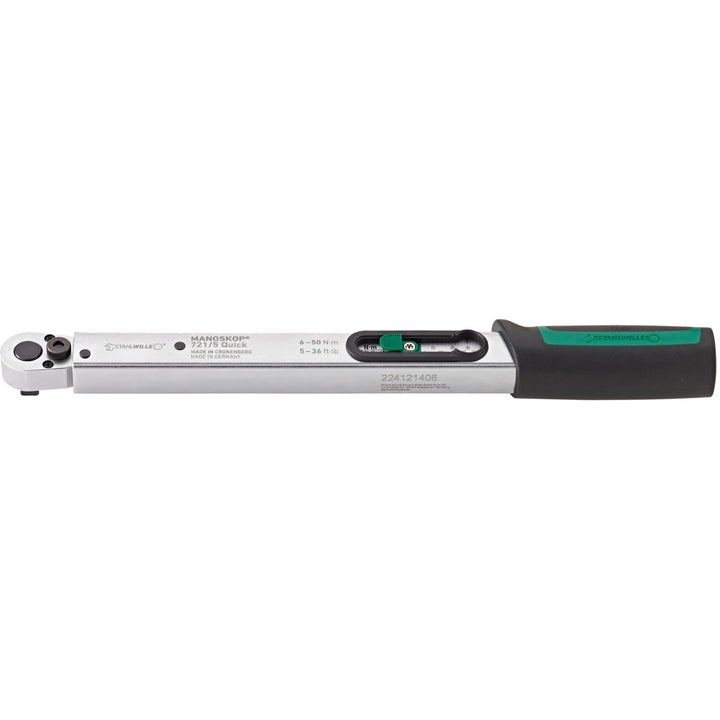 Stahlwille 50204005 721 Quick Standard MANOSKOP 3/8" torque wrench