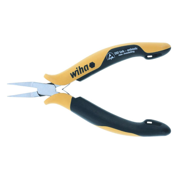 Wiha Tools 32752 ESD Safe Precision Short Flat Nose Pliers