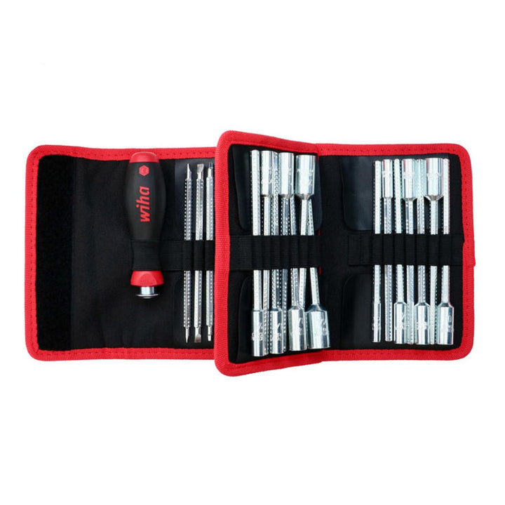 Wiha Tools 28188 Drive-Loc VI Interchangeable Blade 32 Pc. Set in Folding Wallet