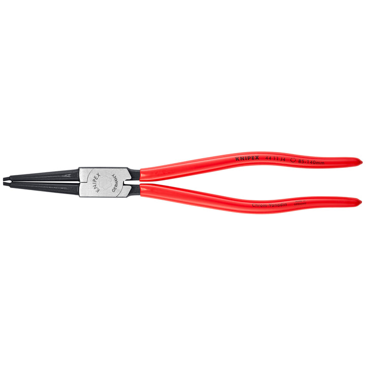 Knipex 44 11 J4 12 1/2" Internal Snap Ring Pliers-Forged Tips
