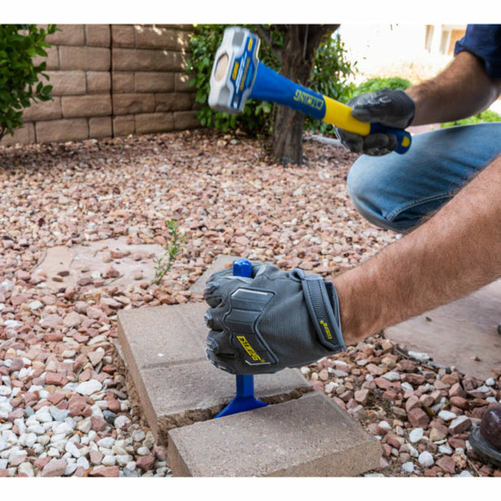 Estwing 42512 3-Inch Wide Hex Shaft Masonry Chisel