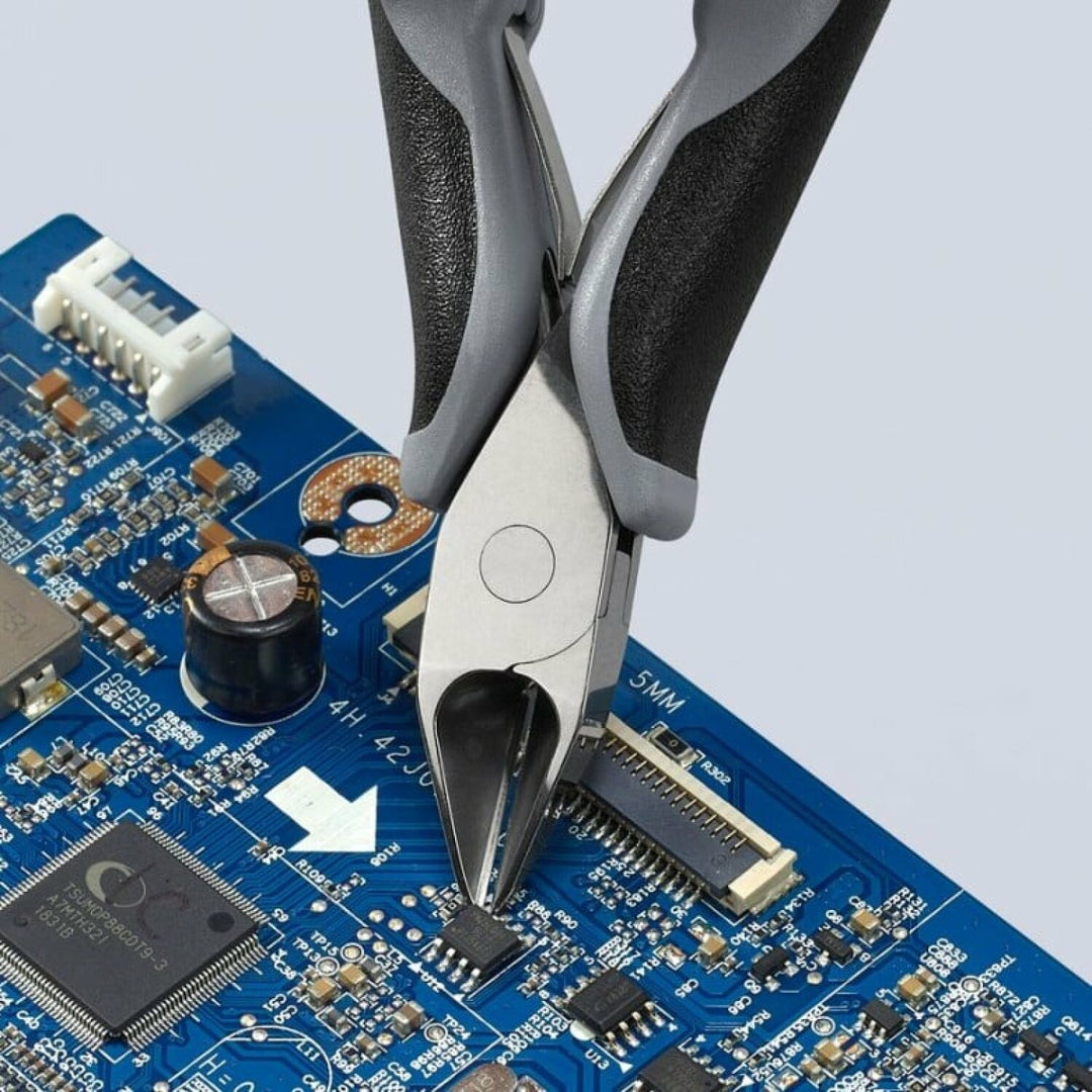 Knipex 77 42 130 ESD 5 1/4" Electronics Diagonal Cutters, ESD Handles