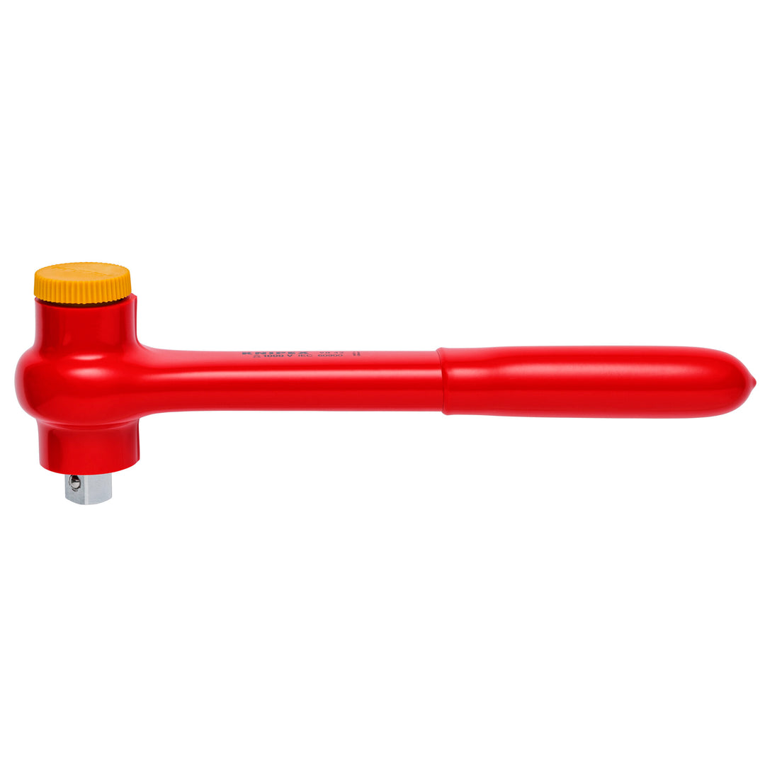 Knipex 98 42 1/2" Drive Reversible Ratchet-1000V Insulated