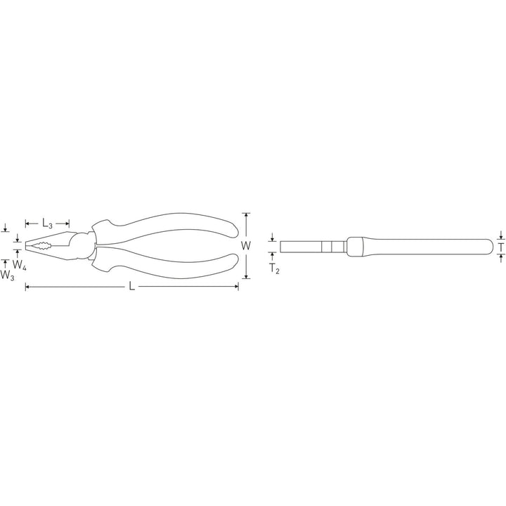 Stahlwille 67001160 Combination pliers