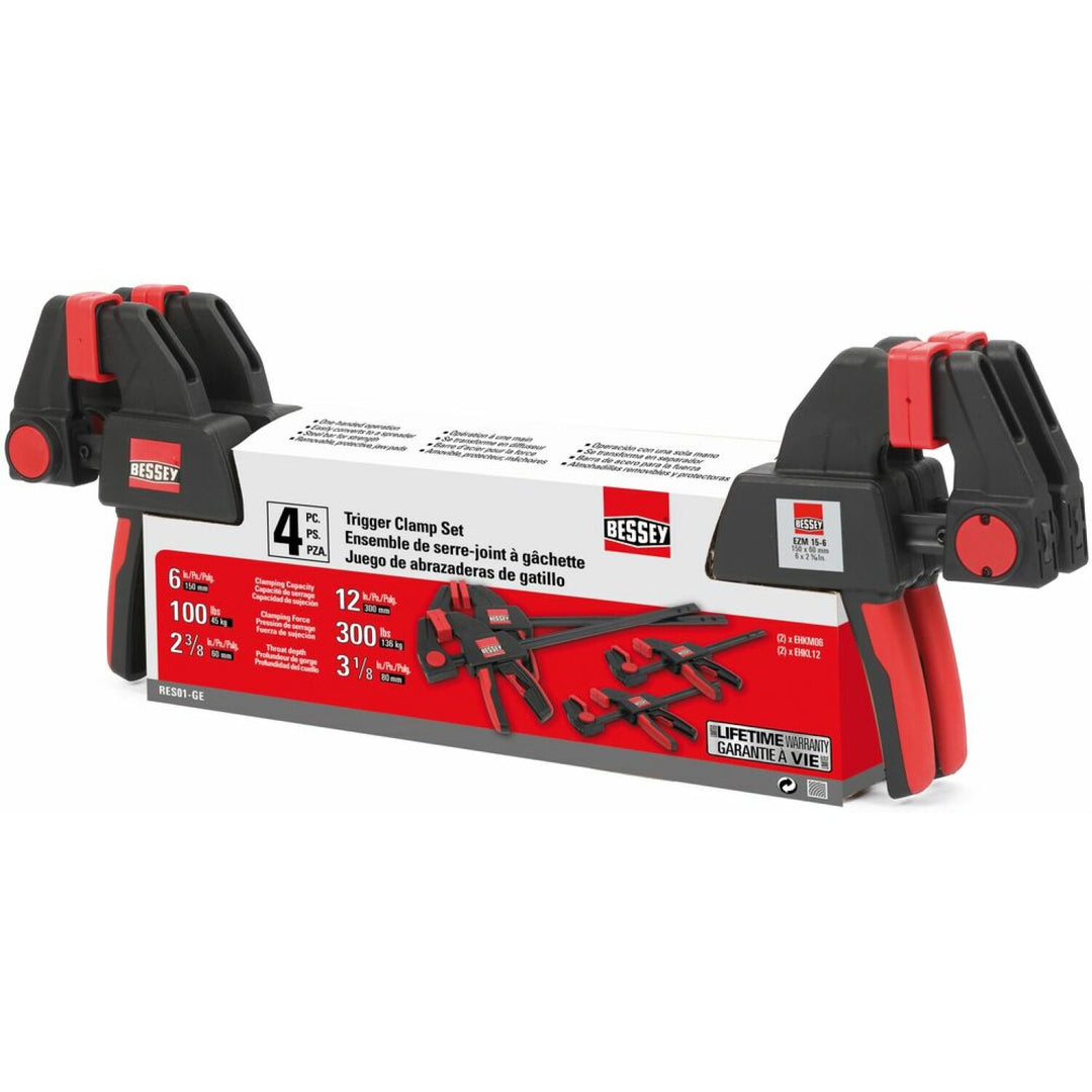 Bessey EHKL24 Large trigger clamp, 300 lb, 24" x 3-1/8"