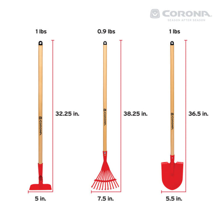 Corona KD 1000RA  Corona Kids Lawn & Garden Rake 6pk