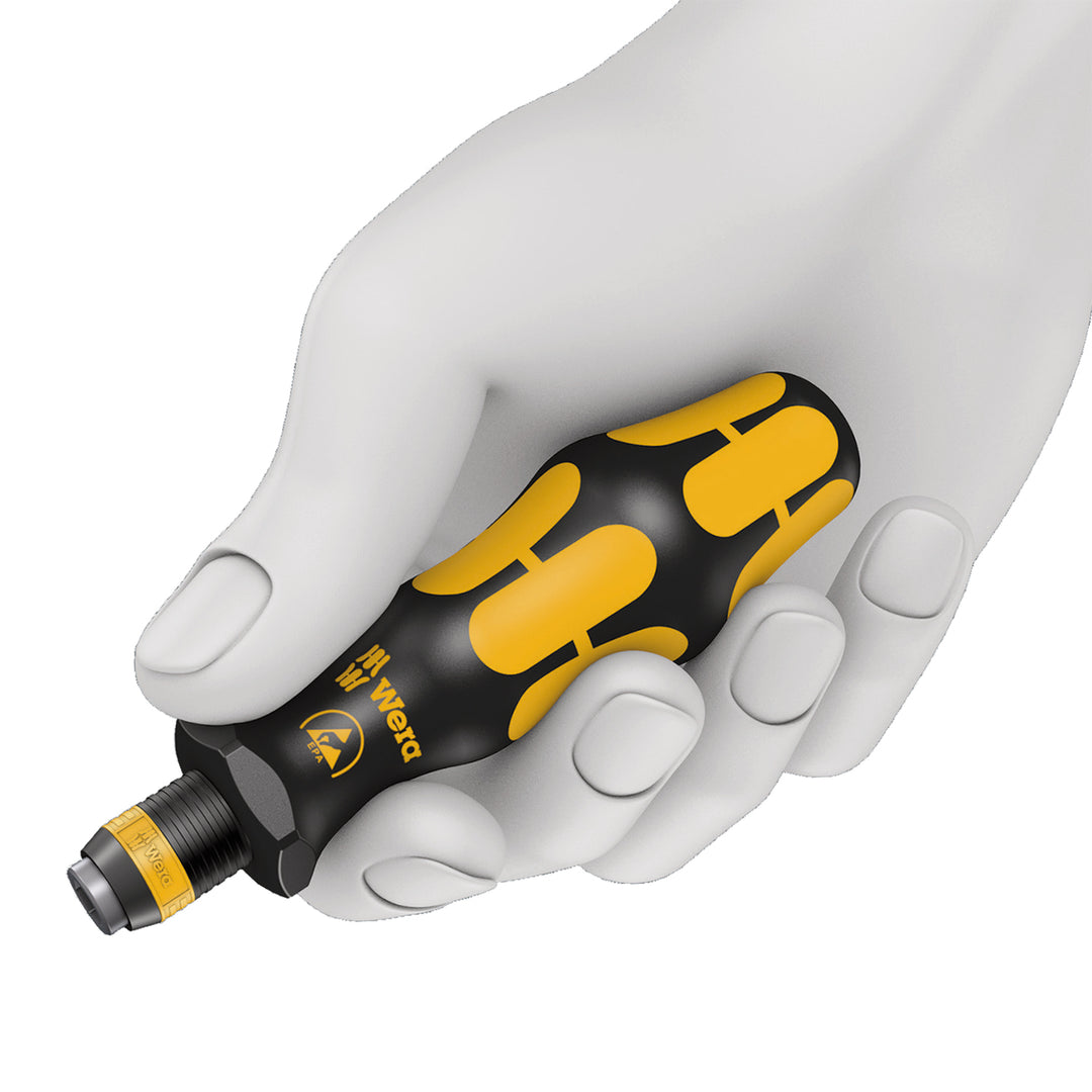 Wera 813 R ESD Bitholding screwdriver, non-magnetic, 1/4" x 90 mm