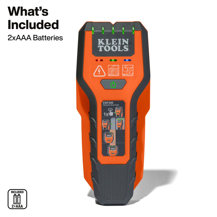 Klein Tools ESF200 Multi-Scan Center and Edge Stud Finder