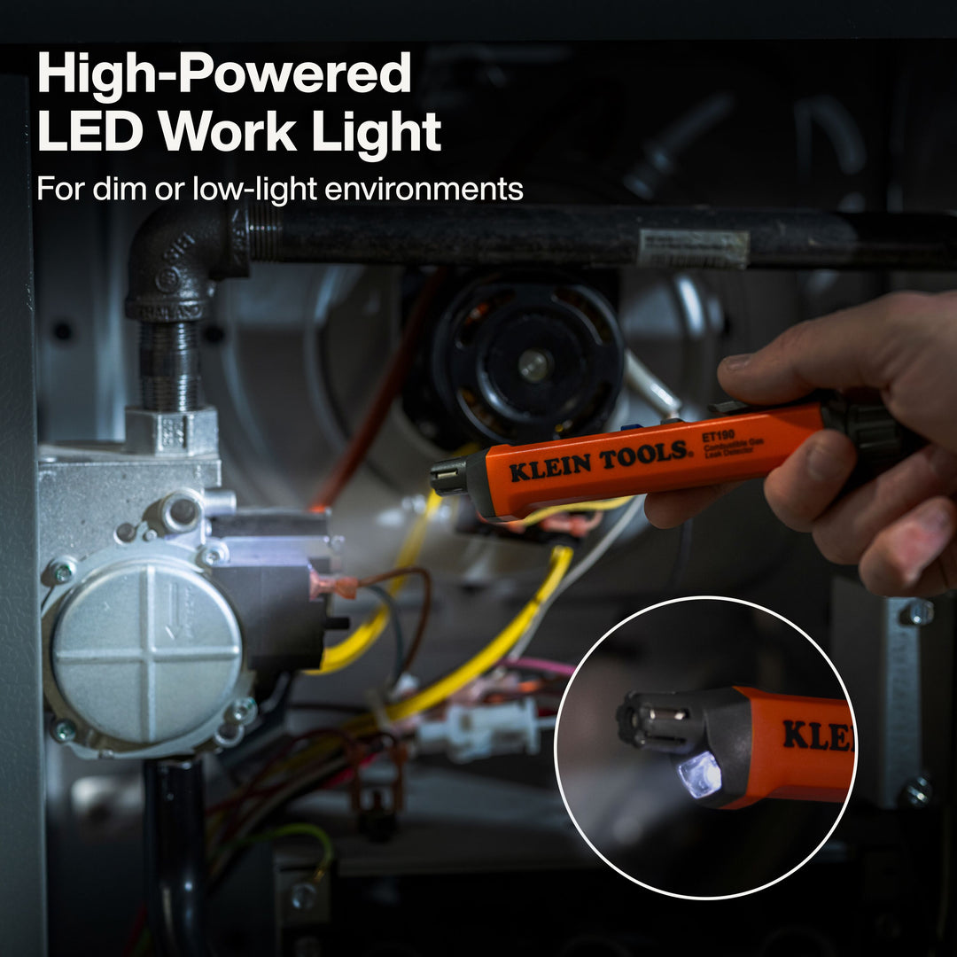 Klein Tools ET190 Compact Combustible Gas Leak Detector