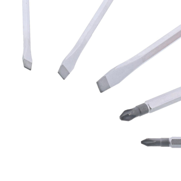 Wiha Tools 53075 5-Piece Slotted and Phillips Extra Heavy Duty Screwdrivers