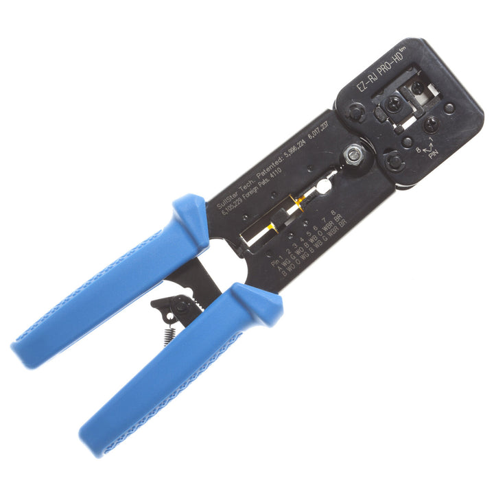 Platinum Tools 100054C EZ-RJPRO Crimp Tool for Pass-Through RJ45 Connectors
