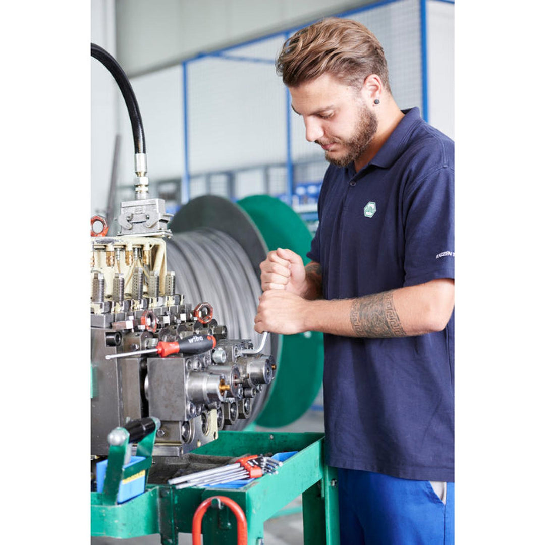 Wiha 66982 ErgoStar Ball End Hex L-Key Inch/Metric 22 Piece Set