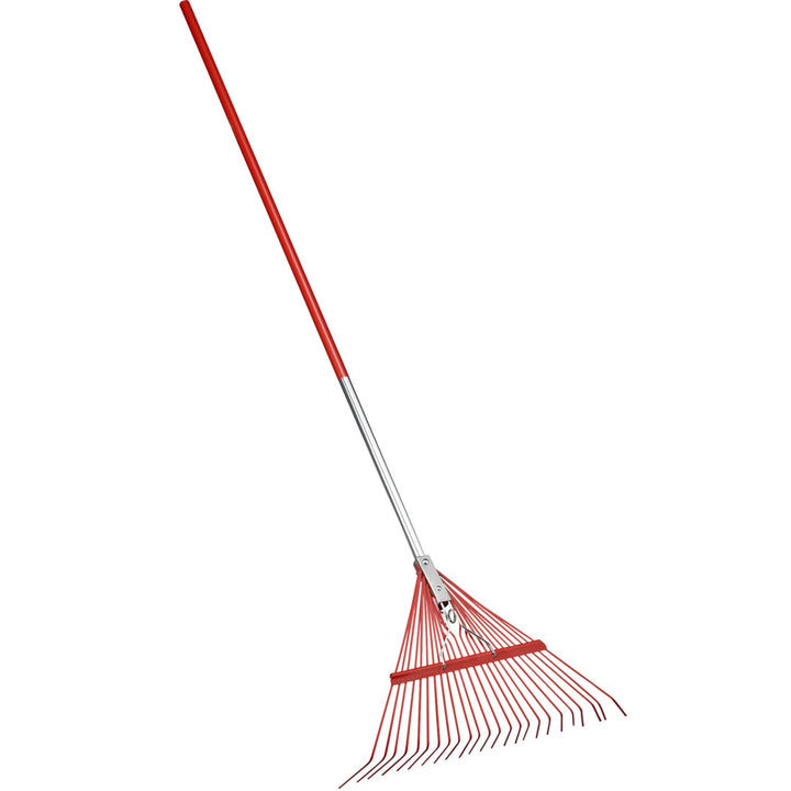 Corona RK 24061 Spring Brace Rake, 24 in. Head, 24 Tines, Aluminum Handle