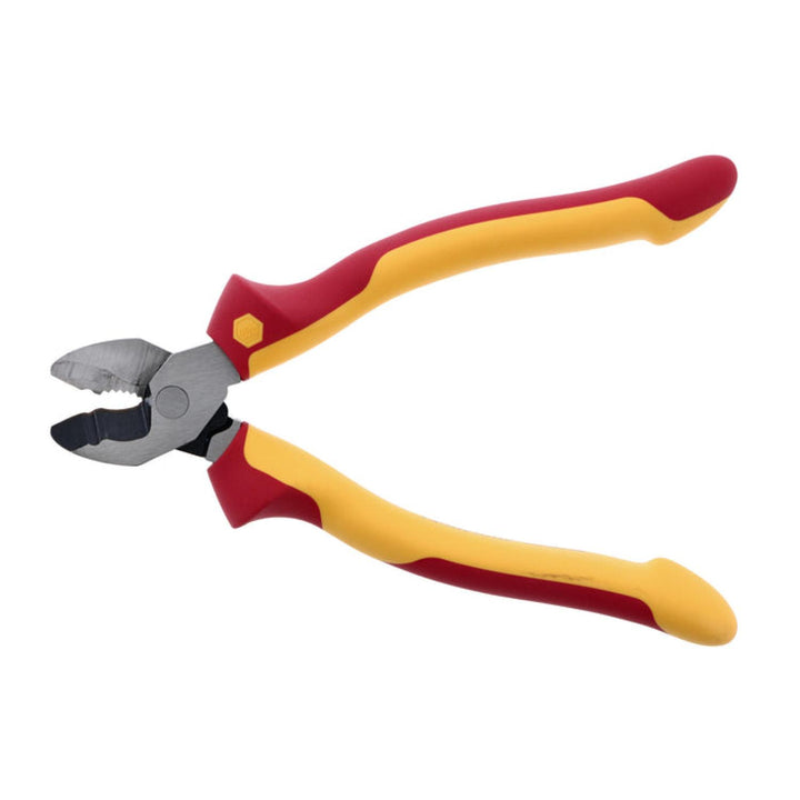 Wiha Tools 32927 Insulated Industrial Serrated Edge Cable Cutters 8"