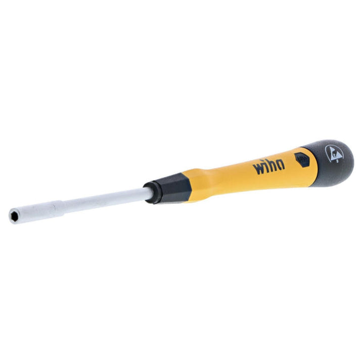 Wiha Tools 27771 ESD Safe PicoFinish Precision Screwdriver - Nutdriver 7/64" x 60mm