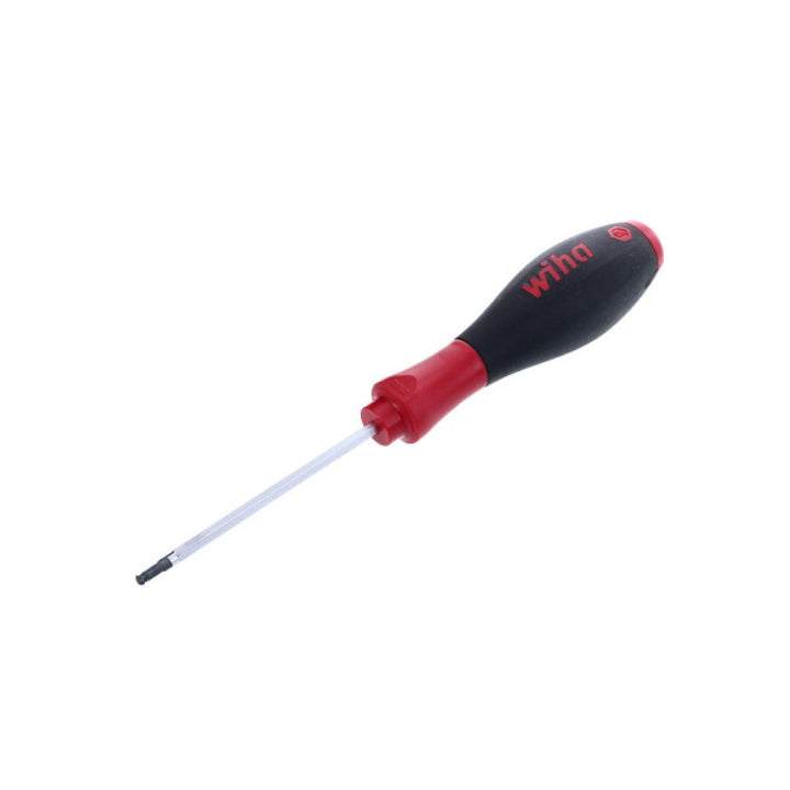 Wiha Tools 36221 Ball End TORX® Screwdriver with SoftFinish Handle, T15 x 80mm