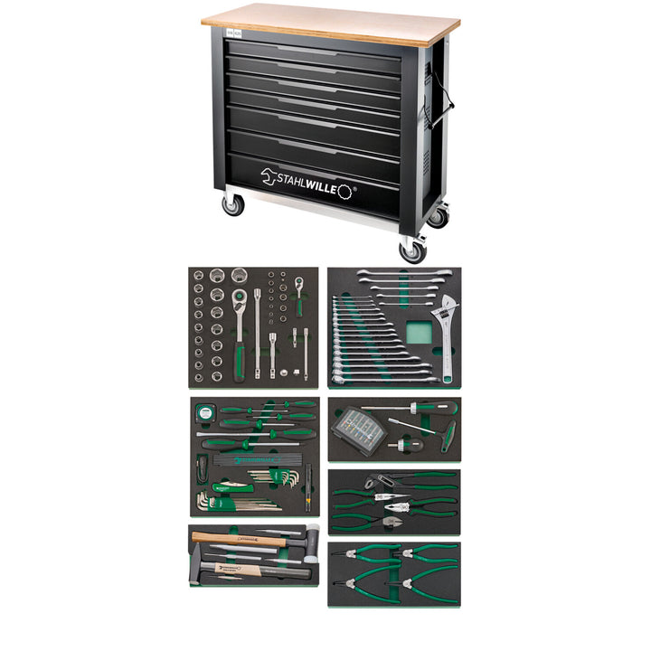 Stahlwille 98830179 Assortment Tools with workbench