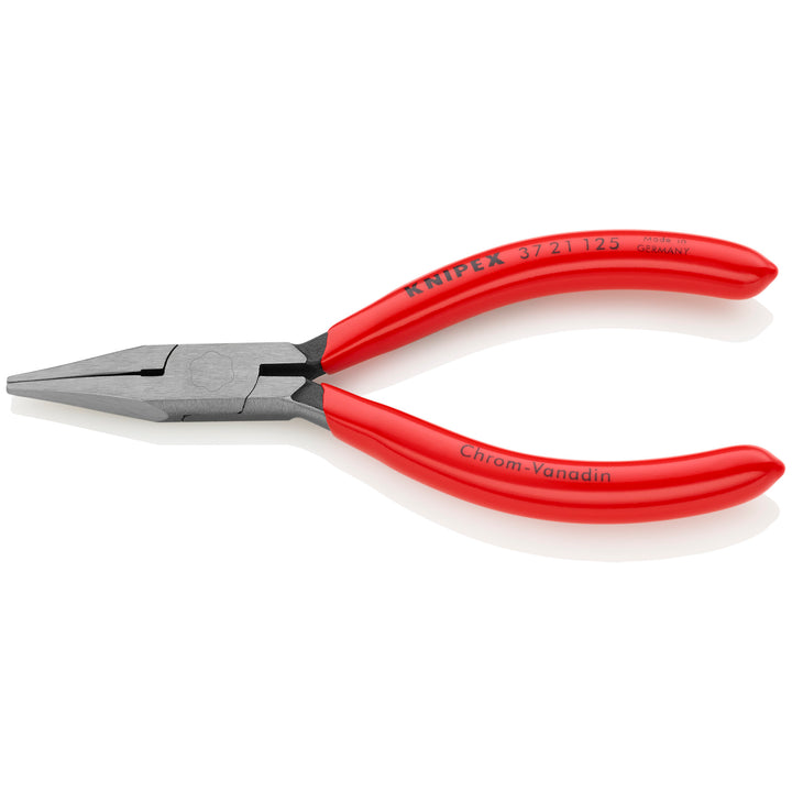 Knipex 37 21 125 5" Electronics Gripping Pliers-Flat Pointed Tips