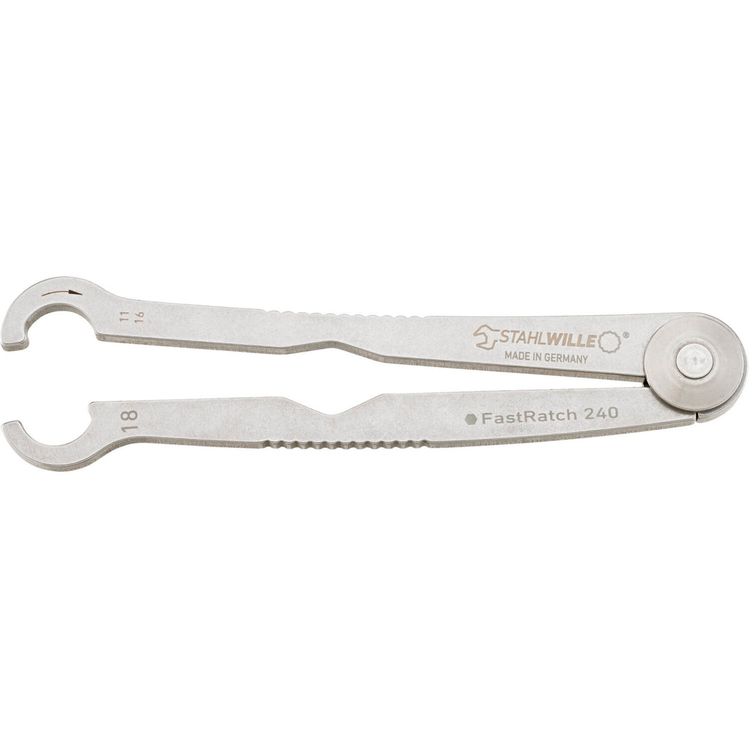 Stahlwille 41101818 240 Ratchet wrench FastRatch, 18mm