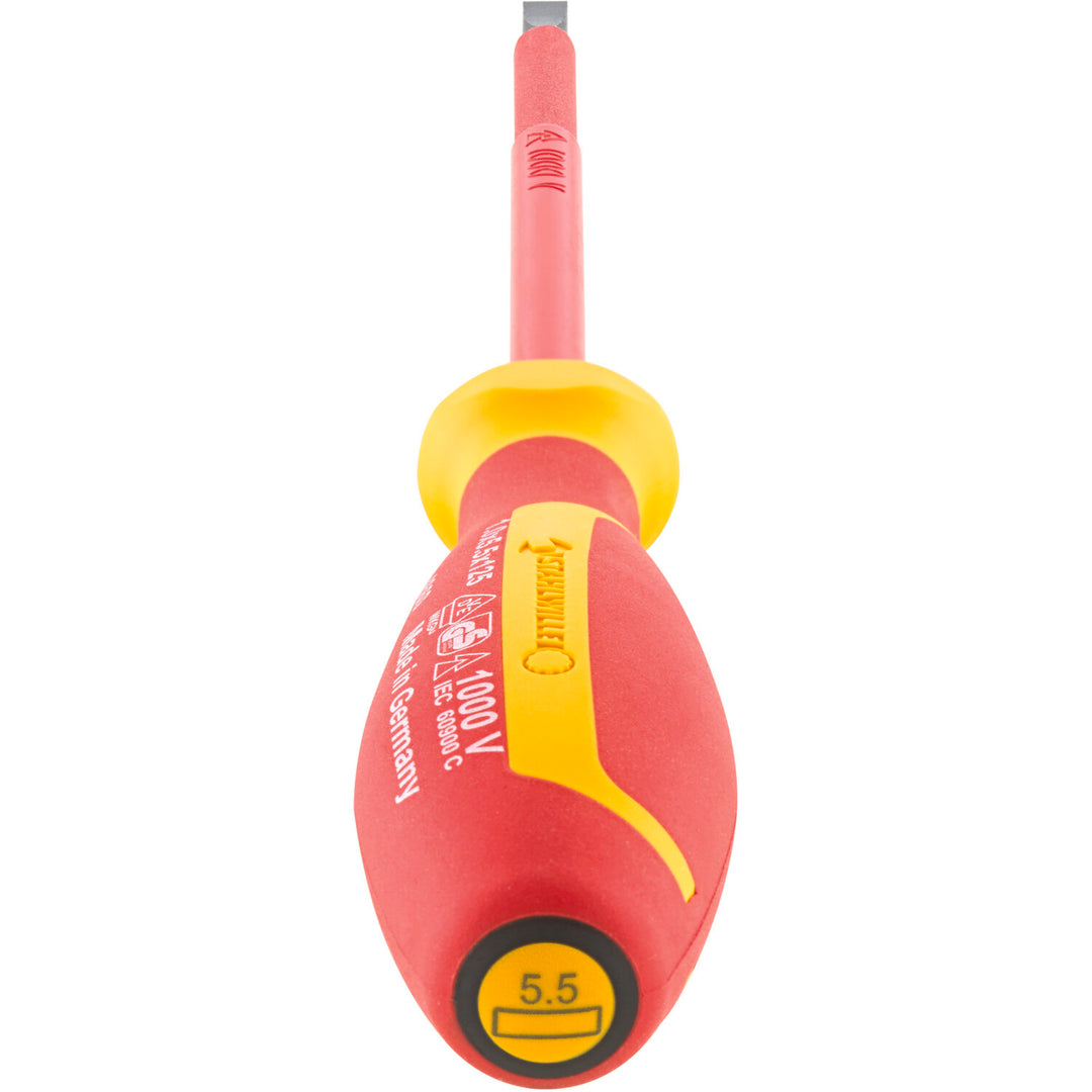 Stahlwille 46603065 4660 VDE DRALL+ 6.5 mm Slotted Screwdriver