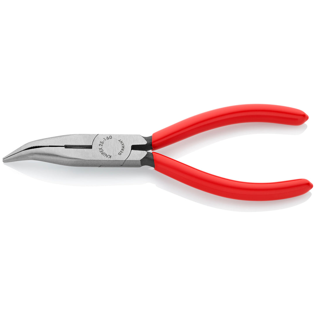 Knipex 25 21 160 6 1/4" Long Nose 40° Angled Pliers with Cutter