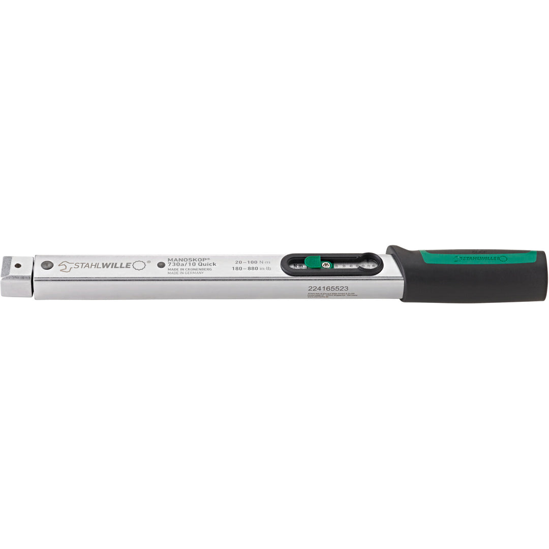 Stahlwille 50584010 730 Quick Basic wrench, Size a/10; 20-100 Nm