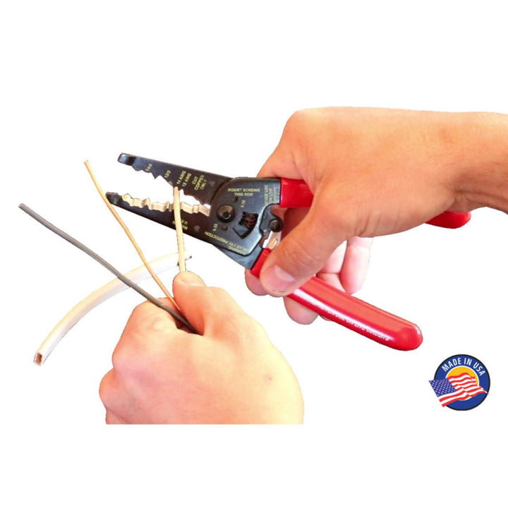 Wiha Tools 57820 Wire Strippers Dual NM-B Cable - 7.75"