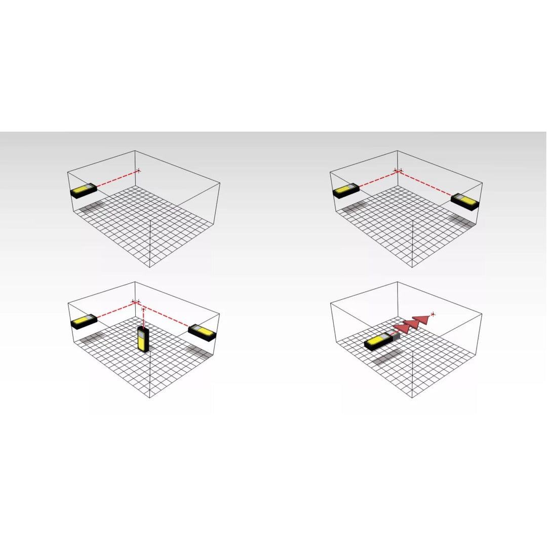 Stabila 06220 LD 220 98 ft Laser Distance Measurer