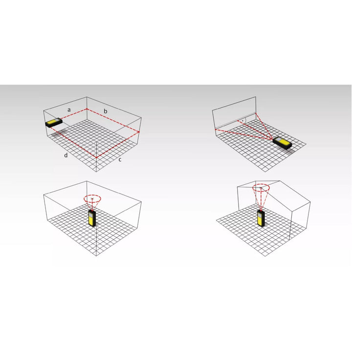 Stabila 06530 Laser Distance Measurer LD 530 BT, Bluetooth 5.0