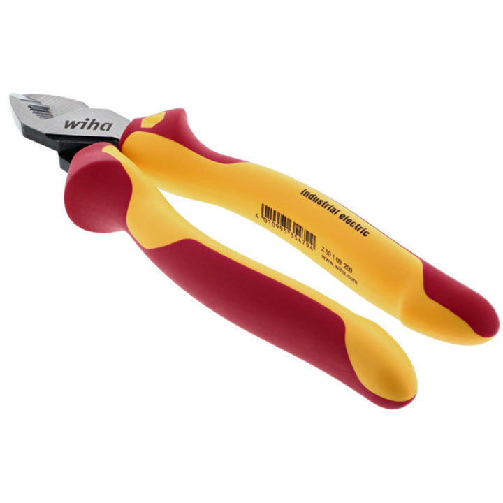 Wiha Tools 32927 Insulated Industrial Serrated Edge Cable Cutters 8"