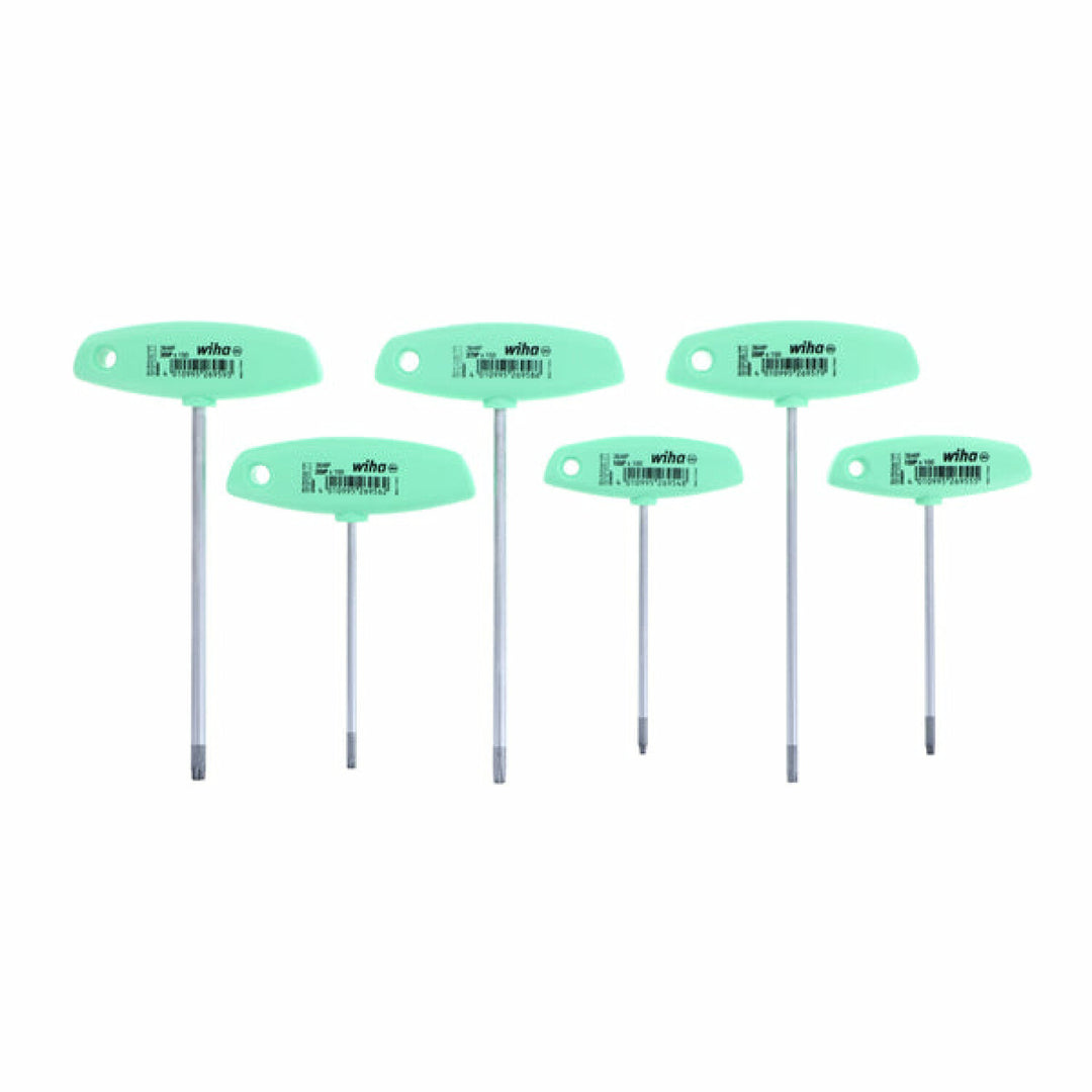 Wiha Tools 36496 6 Piece TORX Plus T-Handle Set
