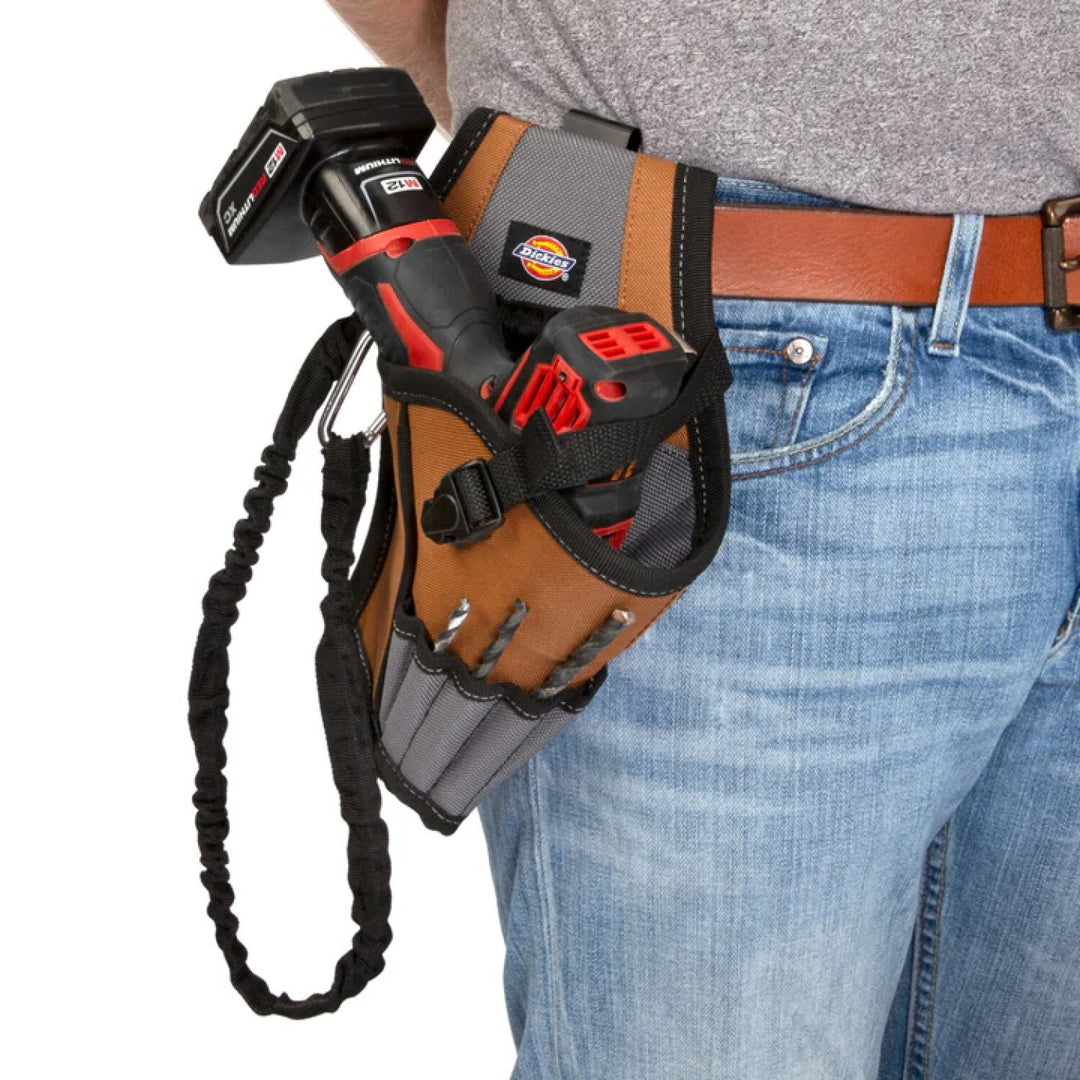 Dickies 57097 5-Pocket Drill Holster with Safety Tether