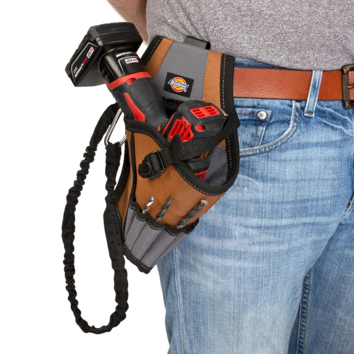 Dickies 57097 5-Pocket Drill Holster with Safety Tether