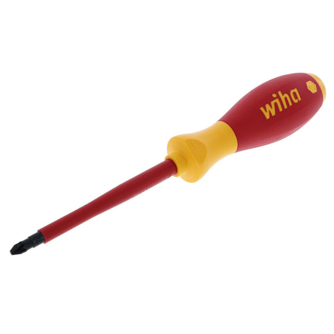 Wiha Tools 32402 Insulated Pozidriv Screwdriver, #2 x 100 mm