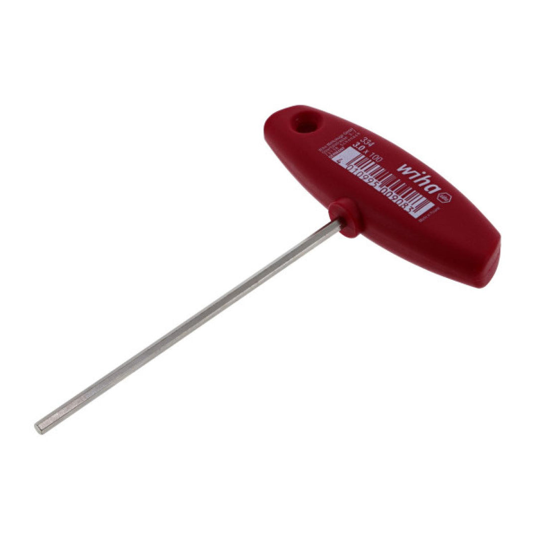 Wiha Tools 33403 Hex T-Handle 3.0 x 100mm